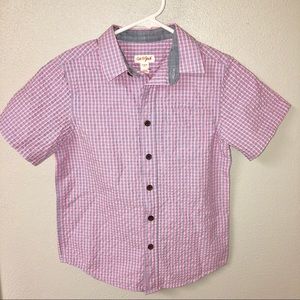 Kids button up short sleeve shirt